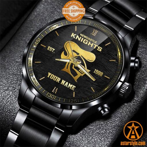 Newcastle Knights personalized Stain Stainless Watch