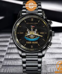 Newcastle United CUSTOM Stainless Steel Watch