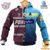 nrl jersey mix 2 teams personalized hoodie 12 34