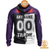 NRL Melbourne Storm Home Mix Away Jersey CUSTOM Hoodie Super sober