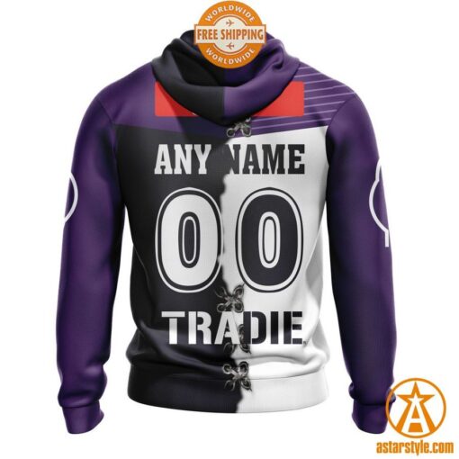 NRL Melbourne Storm Home Mix Away Jersey CUSTOM Hoodie