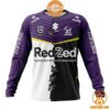 NRL Melbourne Storm Home Mix Away Jersey CUSTOM Hoodie Nice shot bro