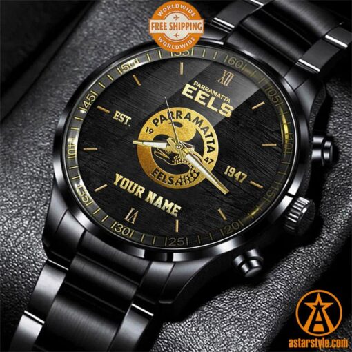 Parramatta Eels personalized Stain Stainless Watch