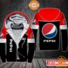 Pepsi CUSTOM Fleece Hoodie You look lazy