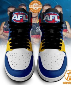 Personalized Adelaide Crows Air Jordan Shoes