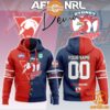 Personalized AFL x NRL customized Team Hoodie Amazing Pic