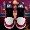 Personalized Brisbane Lions Air Jordan Shoes Hey! You look amazing dear