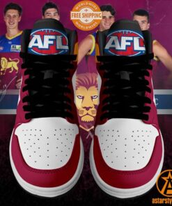 Personalized Brisbane Lions Air Jordan Shoes