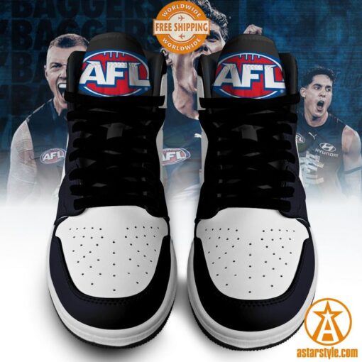 Personalized Carlton Blues Air Jordan Shoes