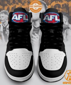 Personalized Collingwood Magpies Air Jordan Shoes