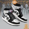 personalized collingwood magpies air jordan shoes 3 357.jpg