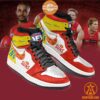 Personalized Gold Coast Suns Air Jordan Shoes Royal Pic of yours