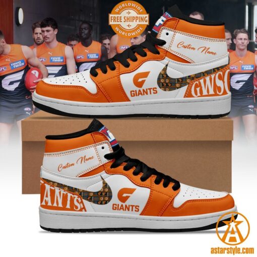 Personalized Greater Western Sydney Giants Air Jordan Shoes