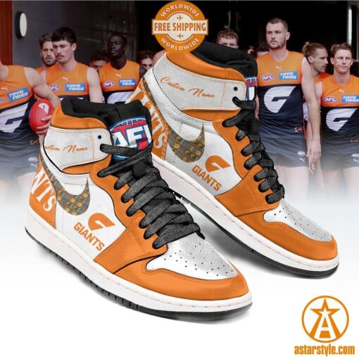 Personalized Greater Western Sydney Giants Air Jordan Shoes