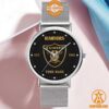 Personalized Las Vegas Raiders Stainless Steel Watch Nice elegant click