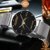 Personalized Los Angeles Chargers Stainless Steel Watch You look handsome bro