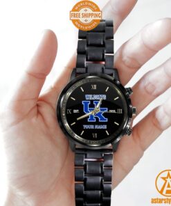 Personalized NCAA Kentucky Wildcats Stainless Steel Watch