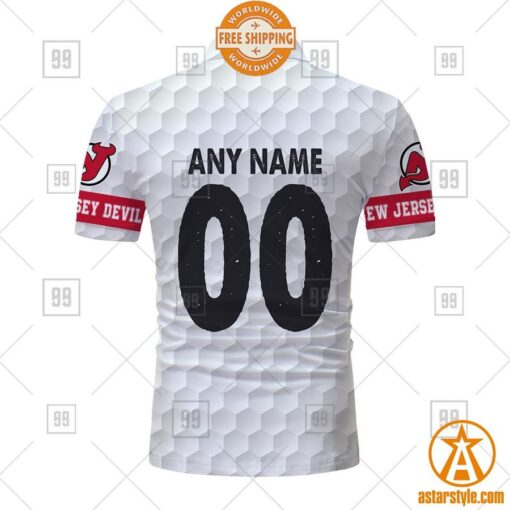 Personalized NHL New Jersey Devils Mix Golf Polo Shirt