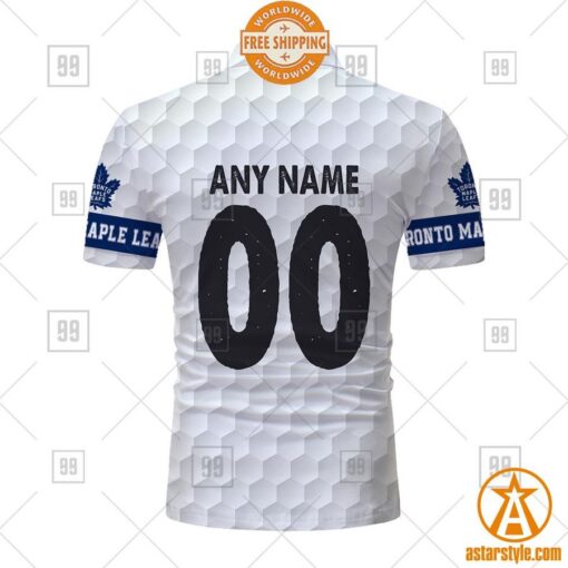 Personalized NHL Toronto Maple Leafs Mix Golf Polo Shirt