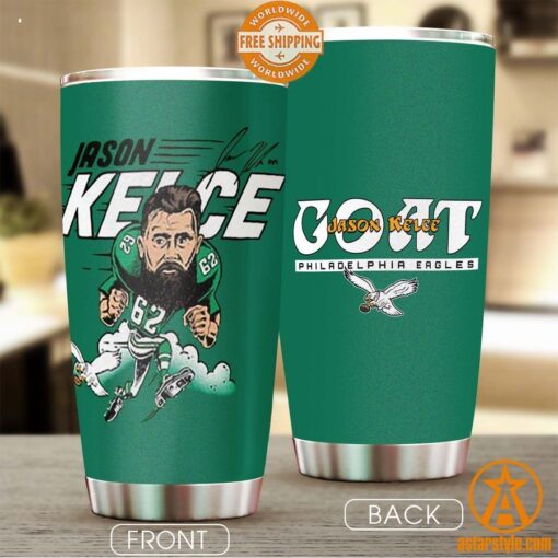 Philadelphia Eagles GOAT Jason Kelce Tumbler