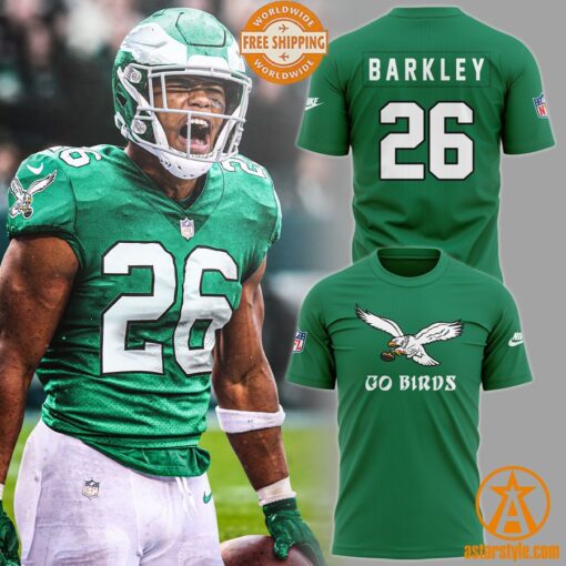 Philadelphia Eagles Saquon Barkley Go Birds Shirt