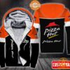 Pizza Hut CUSTOM Fleece Hoodie Royal Pic of yours