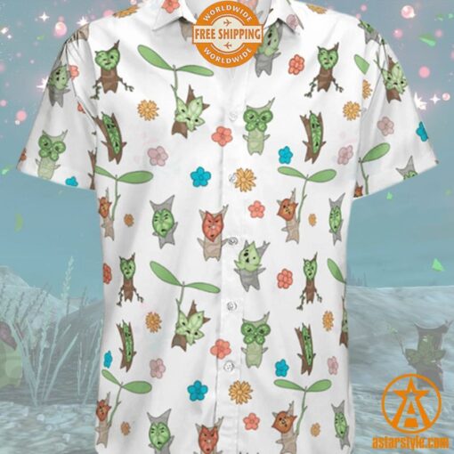 Plant Flora Of Hyrule Korok Hawaiian Shirt