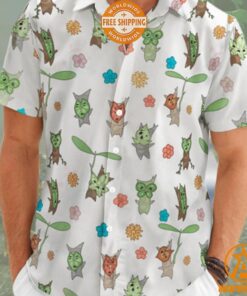 Plant Flora Of Hyrule Korok Hawaiian Shirt