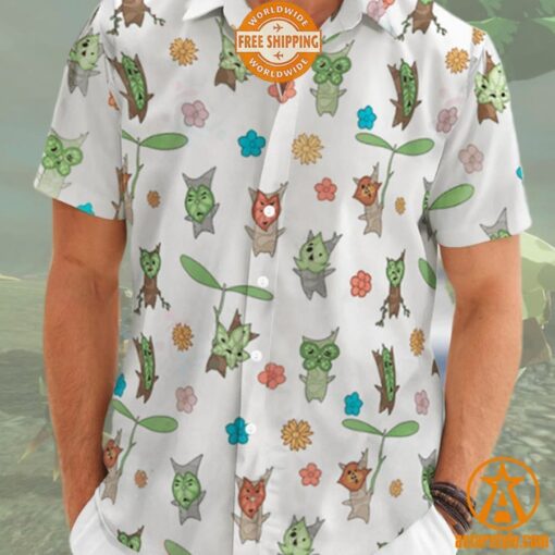 Plant Flora Of Hyrule Korok Hawaiian Shirt