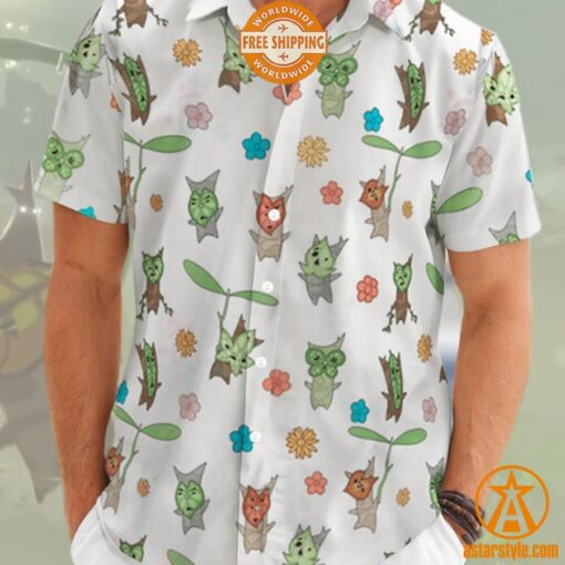 Plant Flora Of Hyrule Korok Hawaiian Shirt