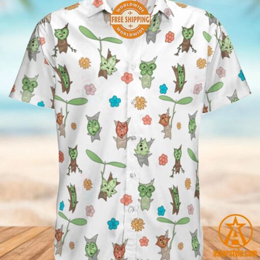 Plant Flora Of Hyrule Korok Hawaiian Shirt