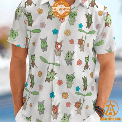 Plant Flora Of Hyrule Korok Hawaiian Shirt