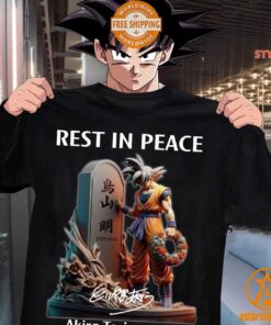 RIP Rest in Peace Toriyama Akira Dragon Ball Shirt