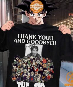 RIP Rest in Peace Toriyama Akira Dragon Ball Shirt