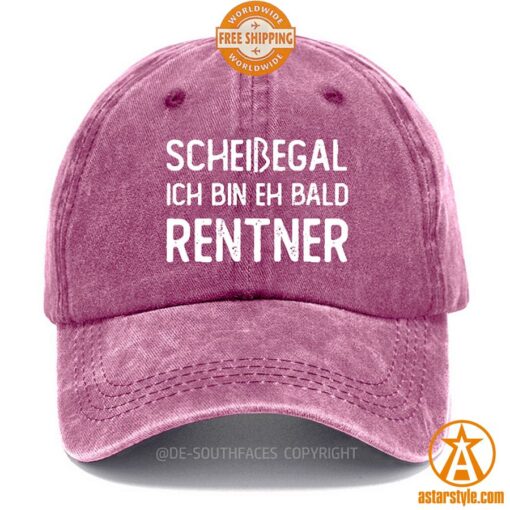 Scheiβegal Ich Bin Eh Bald Rentner Cap