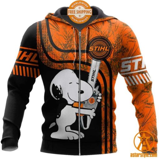 Snoopy STIHL Shirt, Hoodie