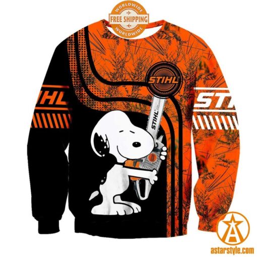 Snoopy STIHL Shirt, Hoodie