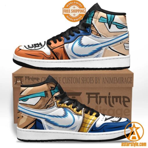 Son Goku Vegeta Dragon Ball Toriyama Akira Air Jordan 1 High