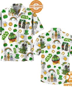 Star Wars St Patrick Day Hawaiian Shirt