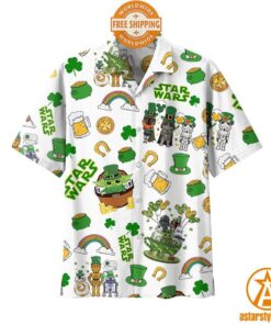 Star Wars St Patrick Day Hawaiian Shirt