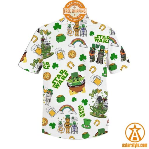 Star Wars St Patrick Day Hawaiian Shirt