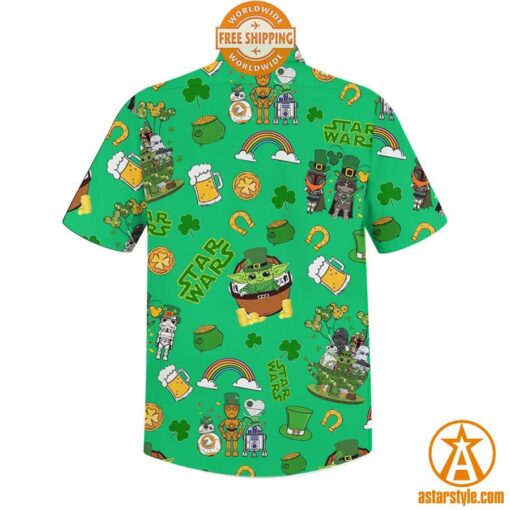 Star Wars St Patrick Day Hawaiian Shirt