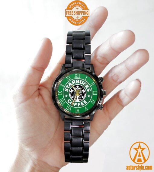 Starbucks Coffee Stainless Steel Watch