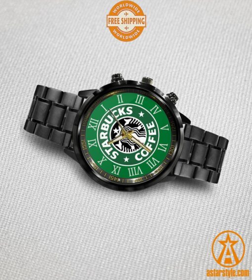 Starbucks Coffee Stainless Steel Watch