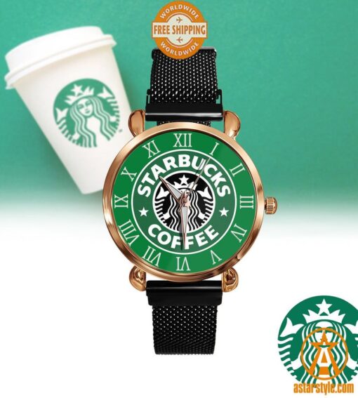 Starbucks Coffee Stainless Steel Watch