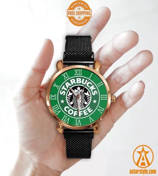 Starbucks Coffee Stainless Steel Watch