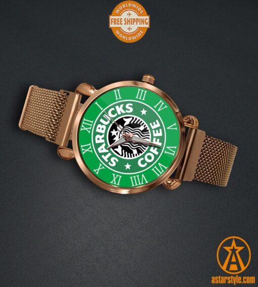 Starbucks Coffee Stainless Steel Watch