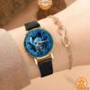 Stitch Stainless Steel Watch Eye soothing picture dear