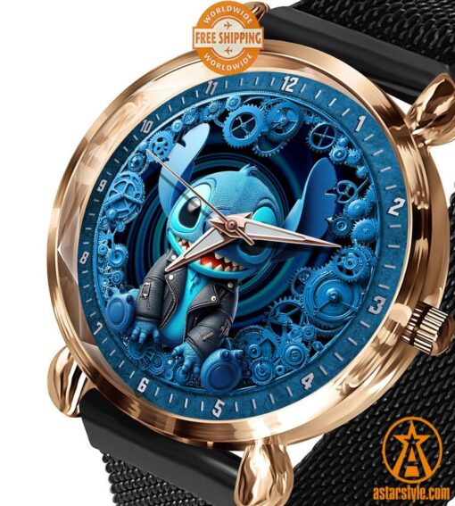 Stitch Stainless Steel Watch