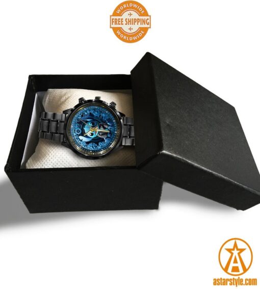 Stitch Stainless Steel Watch